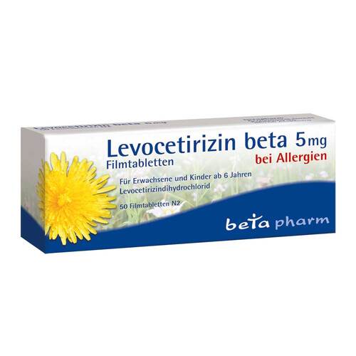 Levocetirizin beta 5 mg Filmtabletten - 1