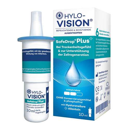 HYLO-VISION® SafeDrop® Plus Augentropfen - 1