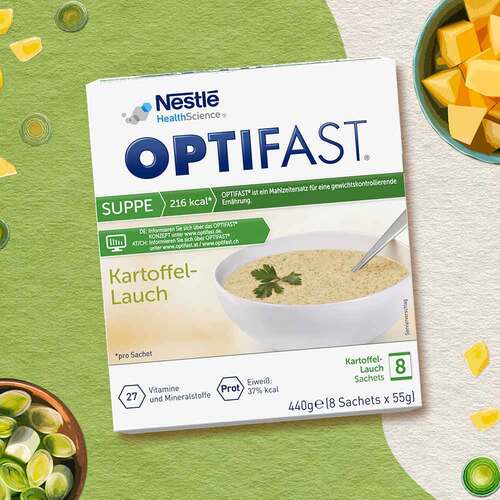 Optifast home Suppe Kartoffel-Lauch Pulver - 3