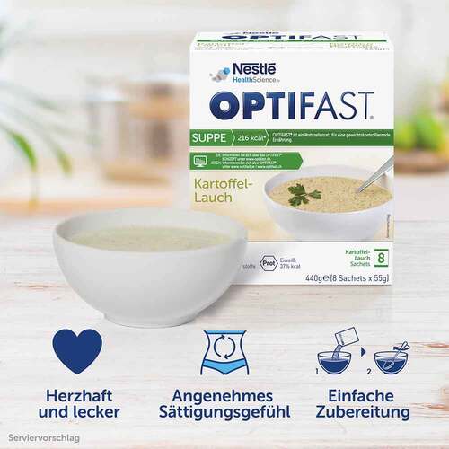 Optifast home Suppe Kartoffel-Lauch Pulver - 6