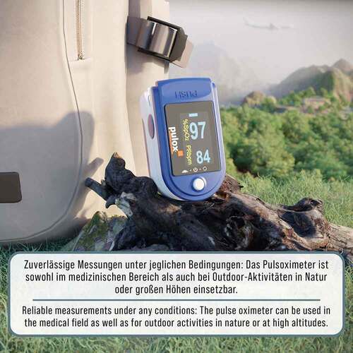 Pulox PO-200 Solo Pulsoximeter blau - 6