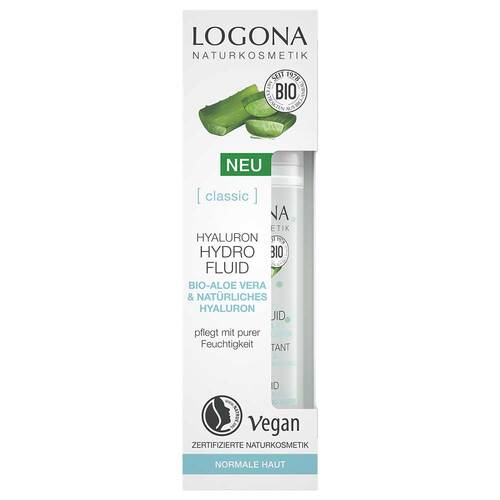 Logona Classic Hyaluron Hydro Fluid Bio-Aloe Vera &amp; Hyaluron - 4