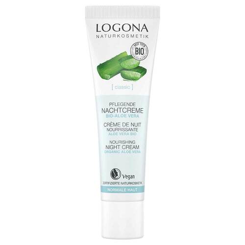 Logona Classic pflegende Nachtcreme Bio-Aloe Vera - 2