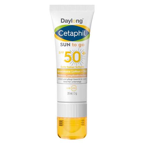 Cetaphil Sun to go liposomale Lotion und Stick SPF 50 + - 1