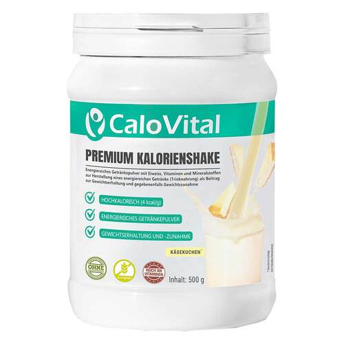 Calovital Premium Kalorienshake K&auml;sekuchen Pulver - 1