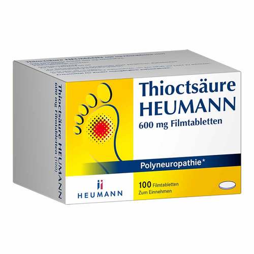 Thiocts&auml;ure Heumann 600 mg Filmtabletten - 1