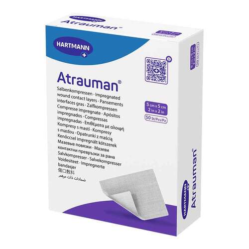 Atrauman 5x5 cm steril Kompressen - 1