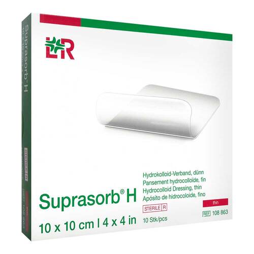 Suprasorb H Hydrokolloidverband d&uuml;nn 10x10 cm - 1
