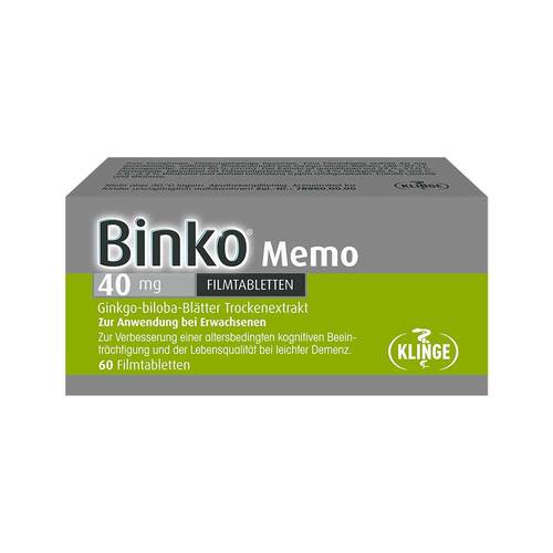 Binko Memo 40 mg Filmtabletten - 1