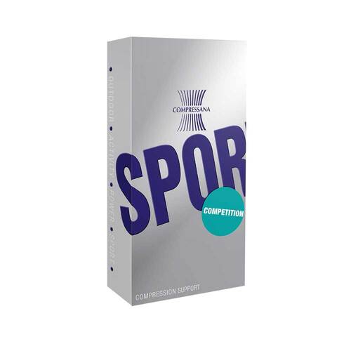 Compressana Sport Competition Socken Gr&ouml;&szlig;e 3 schwarz - 2