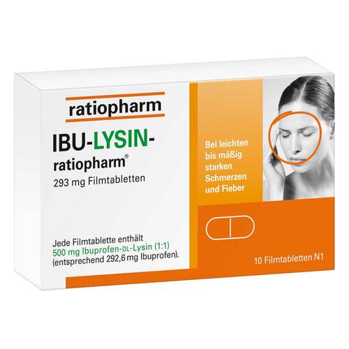 IBU-LYSIN-ratiopharm® 293 mg Filmtabletten - 1