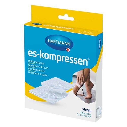 ES-Kompressen steril 10x10 cm 8fach - 1