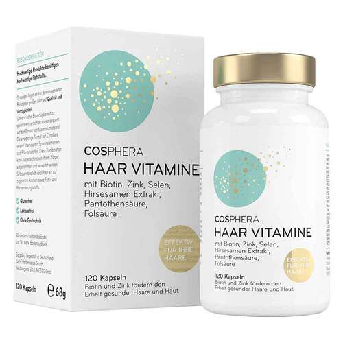 Cosphera Haar-Vitamine mit Hirse Kapseln - 1