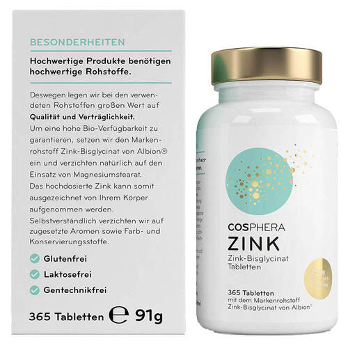 Cosphera Zink 25 Mgtabletten - 4