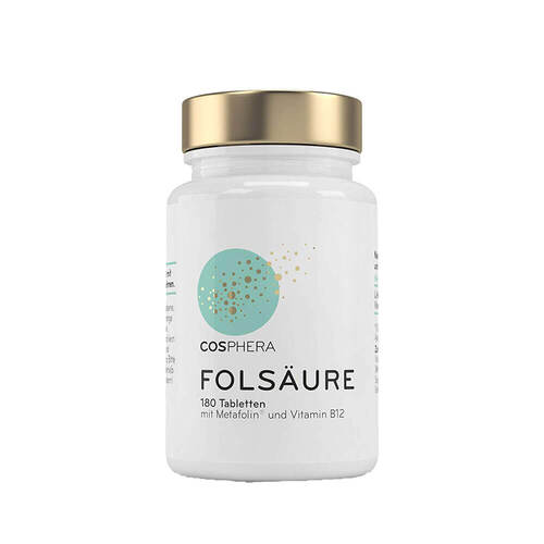 Cosphera Fols&auml;ure Tabletten 800 µg Folat mit Vit.B9 - 2