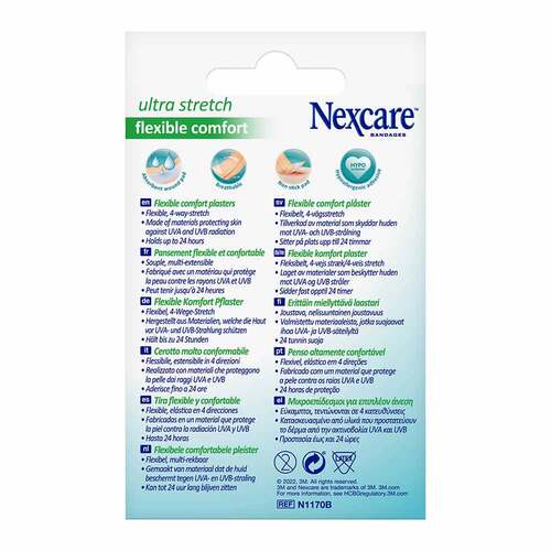Nexcare ultra stretch comfort flexible Pflaster 6x10 cm - 2