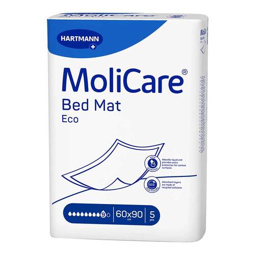 Molicare Bed Mat Eco 9 Tropfen 60x90 cm - 1