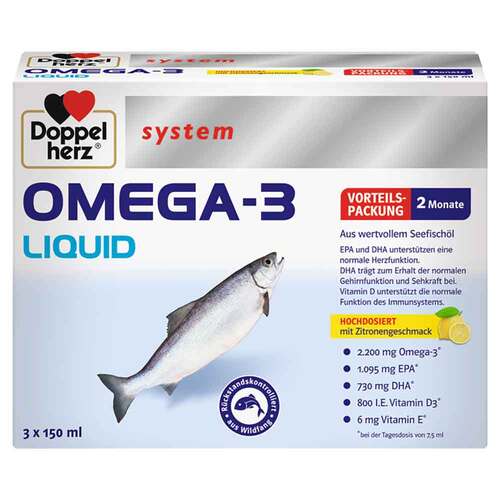 Doppelherz Omega-3 Liquid system - 1