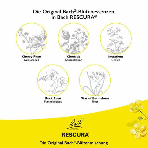 Bachbl&uuml;ten Original Rescura Spray alkoholfrei - 5