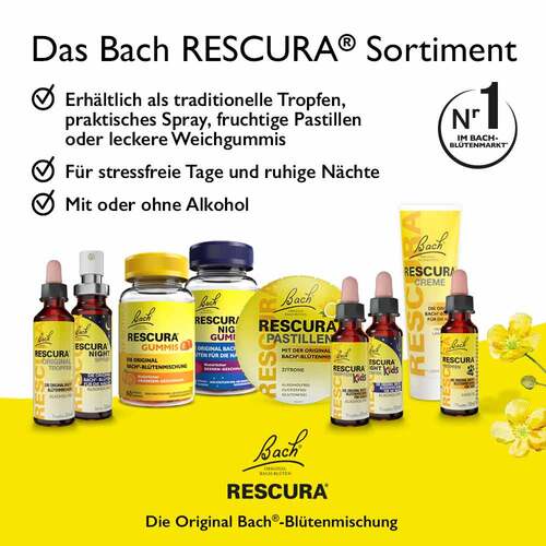 Bachbl&uuml;ten Original Rescura Tropfen mit Alkohol - 6