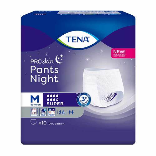 TENA Pants night super M Einweghose bei Inkontinenz - 1