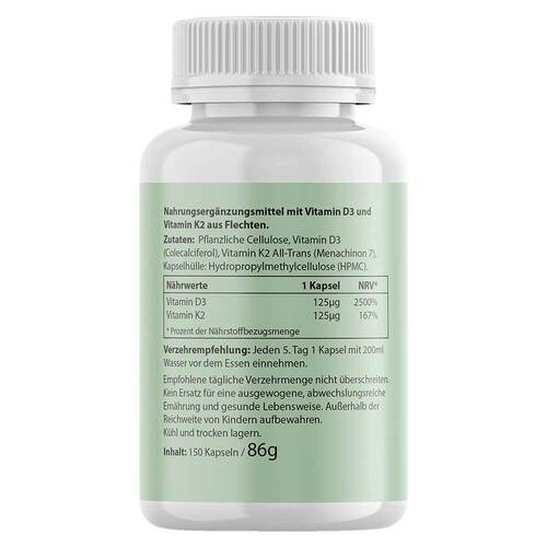 Biotanicals Vitamin D3 + K2 Kapseln - 3