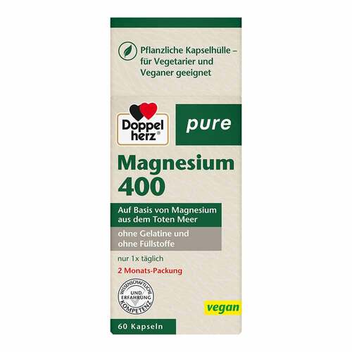 Doppelherz Magnesium 400 pure Kapseln - 1