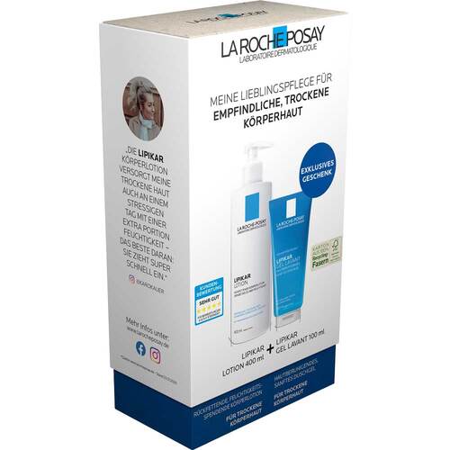 La Roche Posay Routine Set Lipikar Lotion 400ml  - 1