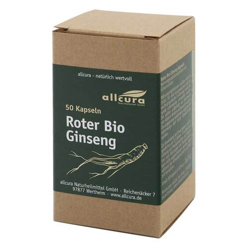 Roter Bio Ginseng Kapseln - 1