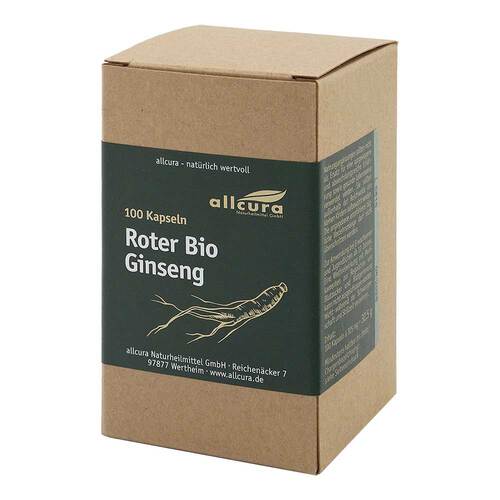 Roter Bio Ginseng Kapseln - 1
