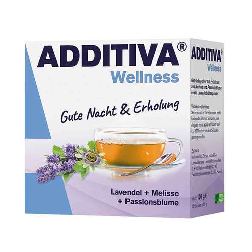 Additiva Wellness Gute Nacht &amp; Erholung Pulver - 1