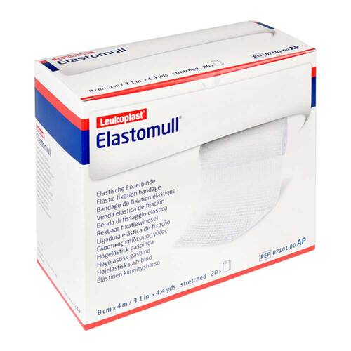 Elastomull 8 cmx4 m elastisch Fixierbinde 2101 - 1