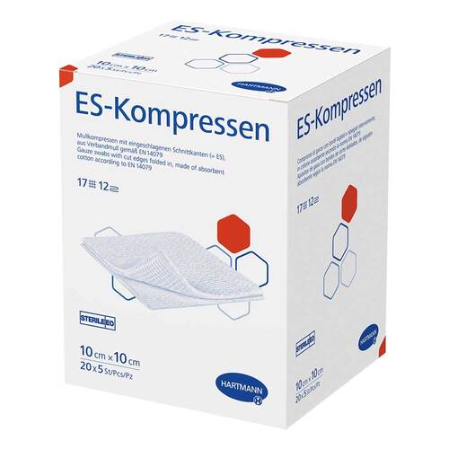 ES-Kompressen steril 10x10 cm Gro&szlig;packung - 1