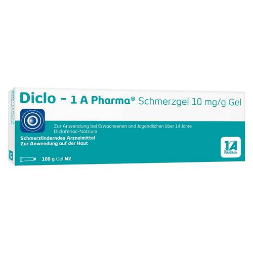 Diclo-1A Pharma Schmerzgel 10 mg / g - 1