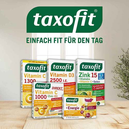 Taxofit Vitamin D3 2500 I.E. Tabletten - 6