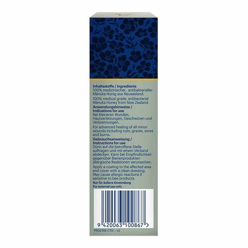 Manuka Health Wundheilhonig Tube - 4