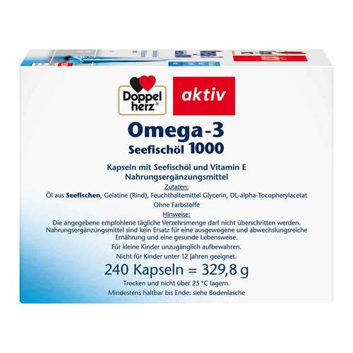 Doppelherz Omega-3 Seefisch&ouml;l 1000 Kapseln - 3