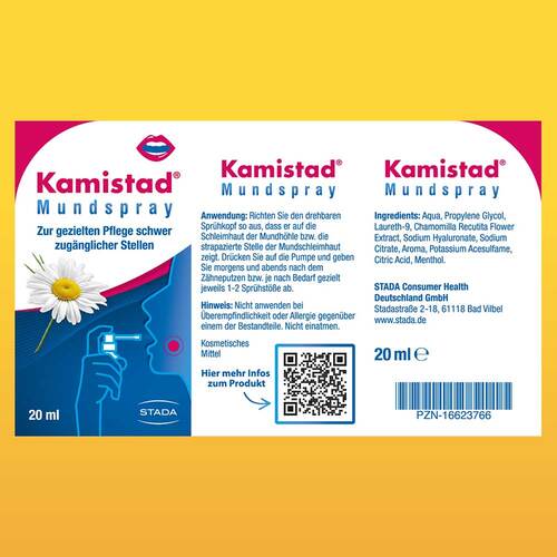 Kamistad® Mundspray bei Zahnfleischentz&uuml;ndungen und Aphten - 6