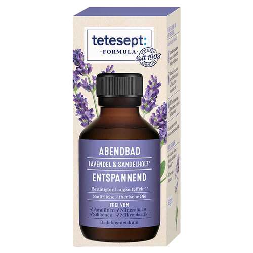 Tetesept Formula Abendbad Lavendel &amp; Sandelholz - 1