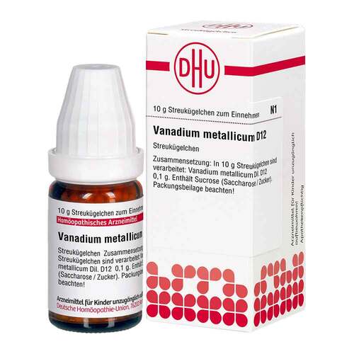 Vanadium metallicum D 12 Globuli - 1