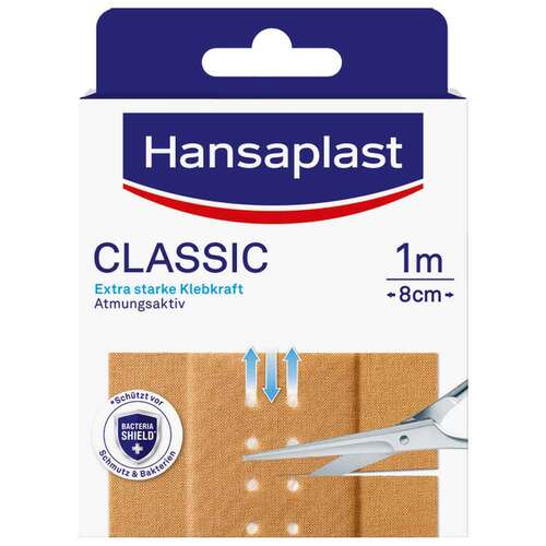 Hansaplast CLASSIC Pflaster 8 cm x 1 m - 1