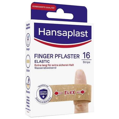 Hansaplast Elastic Finger Pflasterstrips - 3