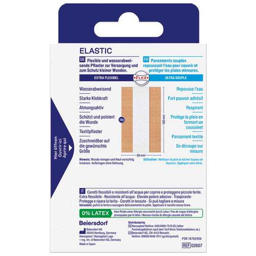 Hansaplast ELASTIC Pflaster 6 cm x 1 m - 2