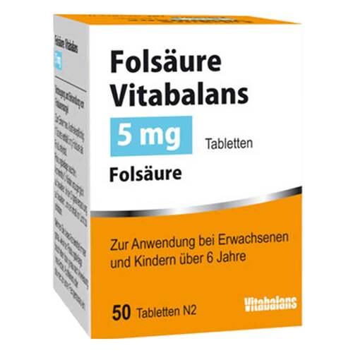 Fols&auml;ure Vitabalans 5 mg Tabletten - 1