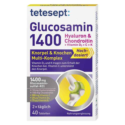 Tetesept Glucosamin 1400 Filmtabletten - 1