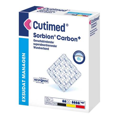 Cutimed Sorbion Carbon Wundverband 25x25 cm steril - 1