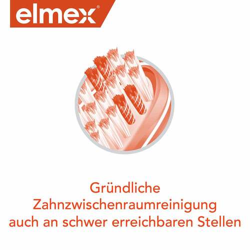 Elmex Interdental Zahnb&uuml;rste mittel Kurzkopf - 2