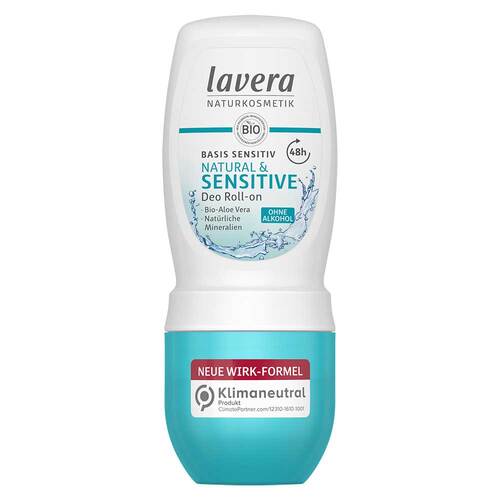 Lavera Deodorant Roll-on basis sens.natural &amp; sens. - 1