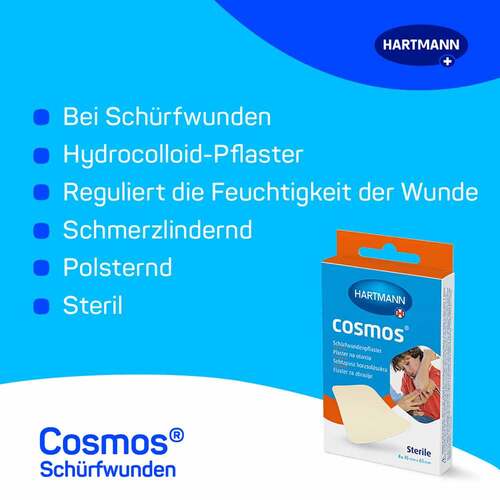  cosmos® Sch&uuml;rfwundenpflaster 45 mm x 65 mm steril - 2