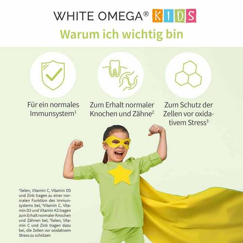 White Omega Kids Immun Weichkapseln - 2